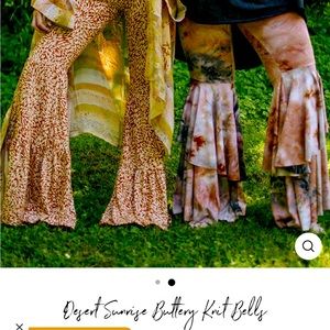 Kantha Bae Knit Bell Bottoms